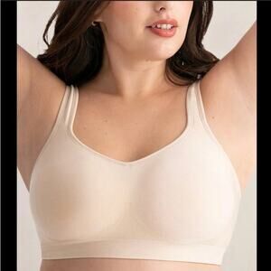 Shapermint Truekind XL Beige Daily Comfort Wireless Shaper Bra 10022 Neutral